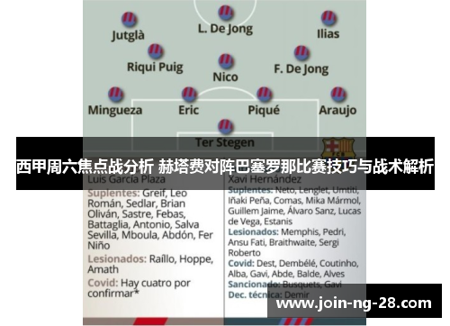 西甲周六焦点战分析 赫塔费对阵巴塞罗那比赛技巧与战术解析