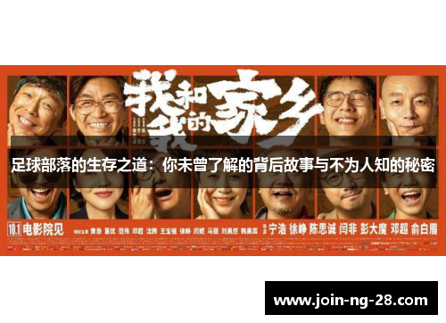 足球部落的生存之道：你未曾了解的背后故事与不为人知的秘密